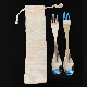 Outdoor Camping Utensils Set Stainless Steel Fork Spoon