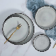 Vajillas Restaurant Plates Ceramic Dinnerware Under Glazed Dinner Dish Plate Set