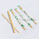 Chinese Price Disposable Round Bamboo Chopsticks with OPP Bag Packing