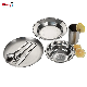  Kitchen Utensils Portable Folding Pot Combination Outdoor Camping Cookware Set Cookware Mess Kit