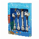 Four-Piece Stainless Steel Children′s Dinnerware Set, Gift Box Set