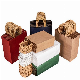  Paper Shopping Bag Custom Logo Takeaway Bag Brown Kraft Paper Bag