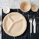 Eco-Friendy Biodegradable Compostable Tableware Bagasse Plates in Bulk