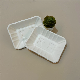  Bagasse Food Tray Compostable Fiber Tray