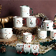 Xmas Decal Stoneware Mugs and Bowls