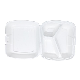  Customizable 500ml Refrigerator & Microwave Safe Sugarcane Bagasse Box