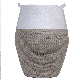  Cotton Rope Woven Dirty Clothes Toys Folding Storage Basket