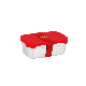  Leakproof Stainless Steel Customized Design Silicone Lid Sandwich Snack Salad Bento Lunch Box Container for Kids Office