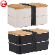  Japanese Bento Box Bamboo Eco-Friendly Reusable Food Container Lunch Box