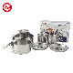  Summer Hot Sale Outdoor Picnic Cookware Set Stainless Steel Camping Cooking Mess Kit with Foldable Handle