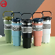  New Arrival 20oz 30oz Stainless Steel Vacuum Flask Travel Mug Insulated Handle Tumbler with Lids and Straw