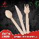  Eco-Friendly High Quality Utensils Birch Wood Flatware Wooden Cutlery Set for Restaurant