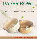  Eco-Friendly Custom Paper Salad Bowl with Lid
