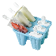  Reusable BPA Free 6 Pieces Ice Pop Maker Silicone Ice Pop Molds Popsicle Mold