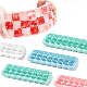 Amazon 24 Cavities Ice Mold Flexible Silicone Ice Cube Trays with Lid