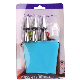  Reusable 8 PCS/Set Silicone Kitchen Accessories Icing Cream Pastry Piping Bag with Stainless Steel Nozzle