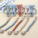  New Design Soft Silicone Baby Elephant Silicone Baby Pacifier Chain Clips with Teether
