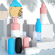 New Leakproof Silicone Bottle Cap Lids Cover Sleeves for Travel Containers