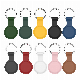  Logo Customized Silicone Air Tag Case Cover Keychain Clip Holder for Apple Airtags Case for Airtag