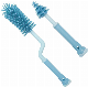 Reusable Custom Silicone Baby Nipple Water Bottle Cleaning Brush Set