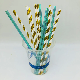 6*197mm Biodegradable Disposable Wrapped Paper Straws