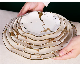  Free Sample Wholesale Multi Size Ceramic Marble Dinnerware Dishes