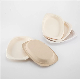  Sugarcane Bagasse 10inch Oval Plate Biodegradable Dinnerware