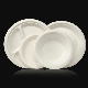  Disposable Paper Plate Dishes Biodegradable Dinnerware Food Tableware