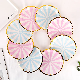  Multi-Size Gold Rim Paper Plates Disposable Tableware for Party Decoration