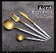  High Quality Stainless Steel Golden Cutlery Set for Wedding