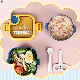 Popular Food Grade Durable Bento Lunch Box Children Dinner Set
