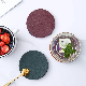 Heat Insulation Faux Leather Cup Coaster, Mug Mats Ci22177