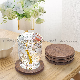 Insulation Round Wooden Coffee Drink Cup Mat with Giveaways