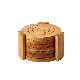  Eco Friendly Wood Personalized Modern Tea Cup Coaster Square Drink Mat