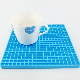  Square Shape Silicone Table Tea Pot Cup Mat