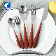  Classical Stainless Steel Flatware with Plastic Handle Wholesale, Chinese Manufacture