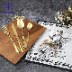 Wholesales Price Stainless Steel Gold Cutlery Set Knife Fork Spoon Set Flatware for Hotel Restaurant manufacturer