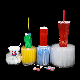  China Factory Diffrent Kinds of Disposable Plastic and Biodegradable PLA Drinking Straws