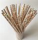  Eco Friendly Disposable Wrapped Paper Drinking Straw Christmas Paper Straw