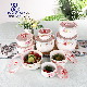  2000ml/1360ml/880ml Factory 3 PCS Set Ceramic Porcelain Bowl Sets with Lids Salad Fruit Mixing Bowl Ceramic Dinner Set with Plastic Lid and Air Hole