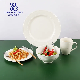  16 PCS Set Beads Ab Grade Porcelain China Bones Ceramic Stoneware Dinner Set with Plate Bowl Mugs