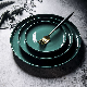 Dinnerware Luxury Color Metal Reactive Glazed Ceramic Dinner Set Stoneware Porcelain Tableware