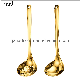  Hadi 2023 High Grade Stock Popular Serving Spoons Buffet Luxury Stainless Steel Gold Serving Spoons Used Restaurant