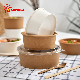  Customized Paper Poke Bowl Personalized Disposable Salad Bowl