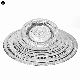  Wholesale Customized Different Sizes Round Stainless Steel Serving Tray