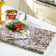  Newstar Natural Marble Black Tray Marble Rectangle Food Fruit Cutting Board Serving Tray