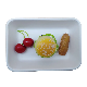 Eco-Friendly Tableware Disposable Biodegradable Serving Food Sugarcane Bagasse Tray manufacturer