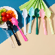  American Style Disposable Plastic Cutlery Colored Spoons (SZ-006)