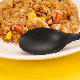  6.75 Inch Travel Hotel Catering Eco-Friendly 100% Compostable Black Fork Cpla Disposable Cutlery