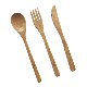  Wholesale Disposable Bamboo Cutlery, Travel Set 170 mm Bamboo Cutlery with Bamboo Handle